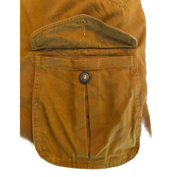 North Bay Jacket Men's SZ Med Brown Removable Lining Button Front & Sleeves - Picture 4 of 12